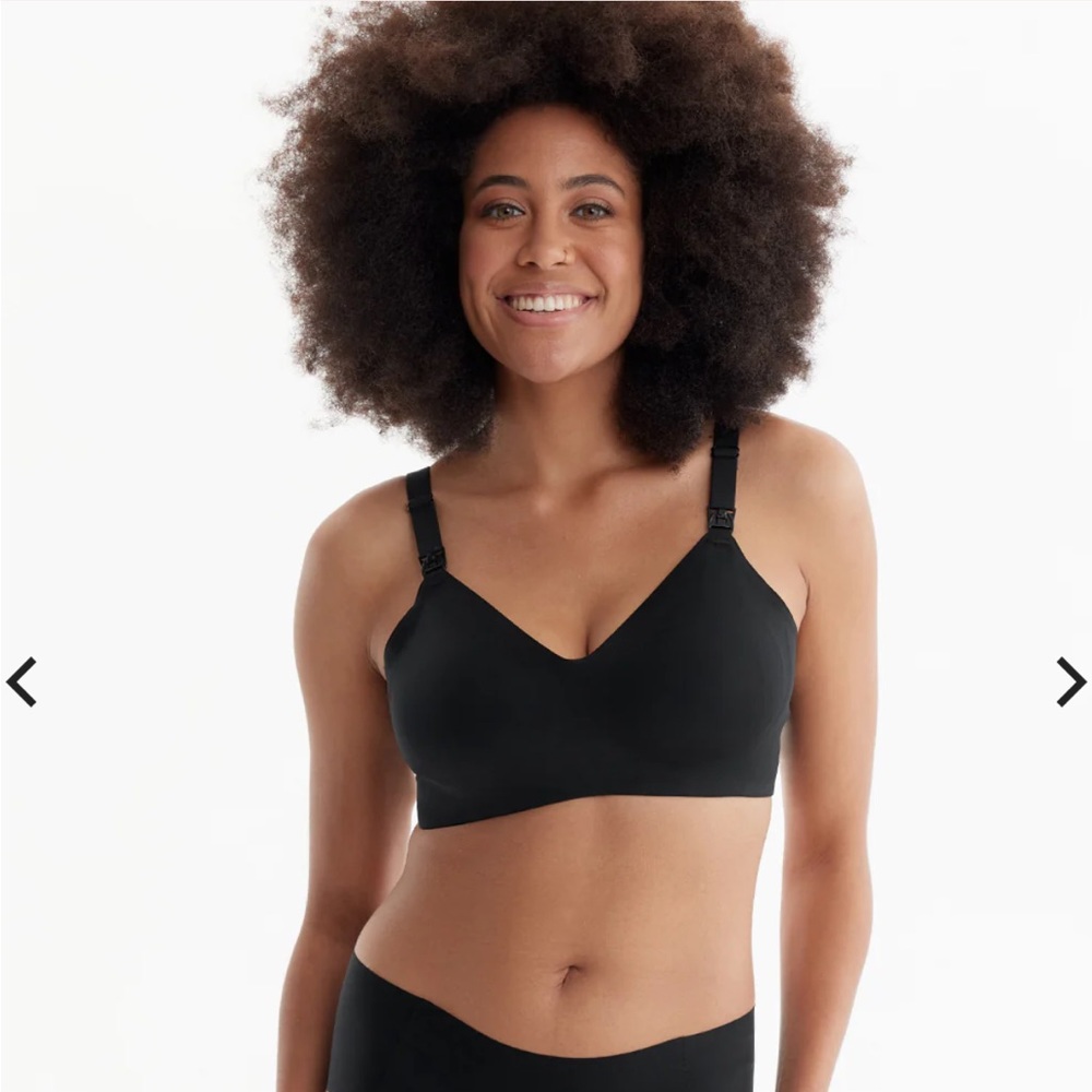 Black Nursing Bra